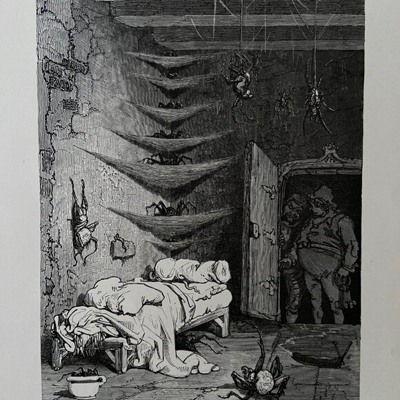 Vintage Art Print, Gustave Dore - Picture 2 of 4